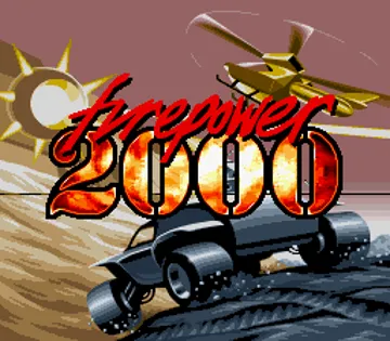 Firepower 2000 (USA) screen shot title